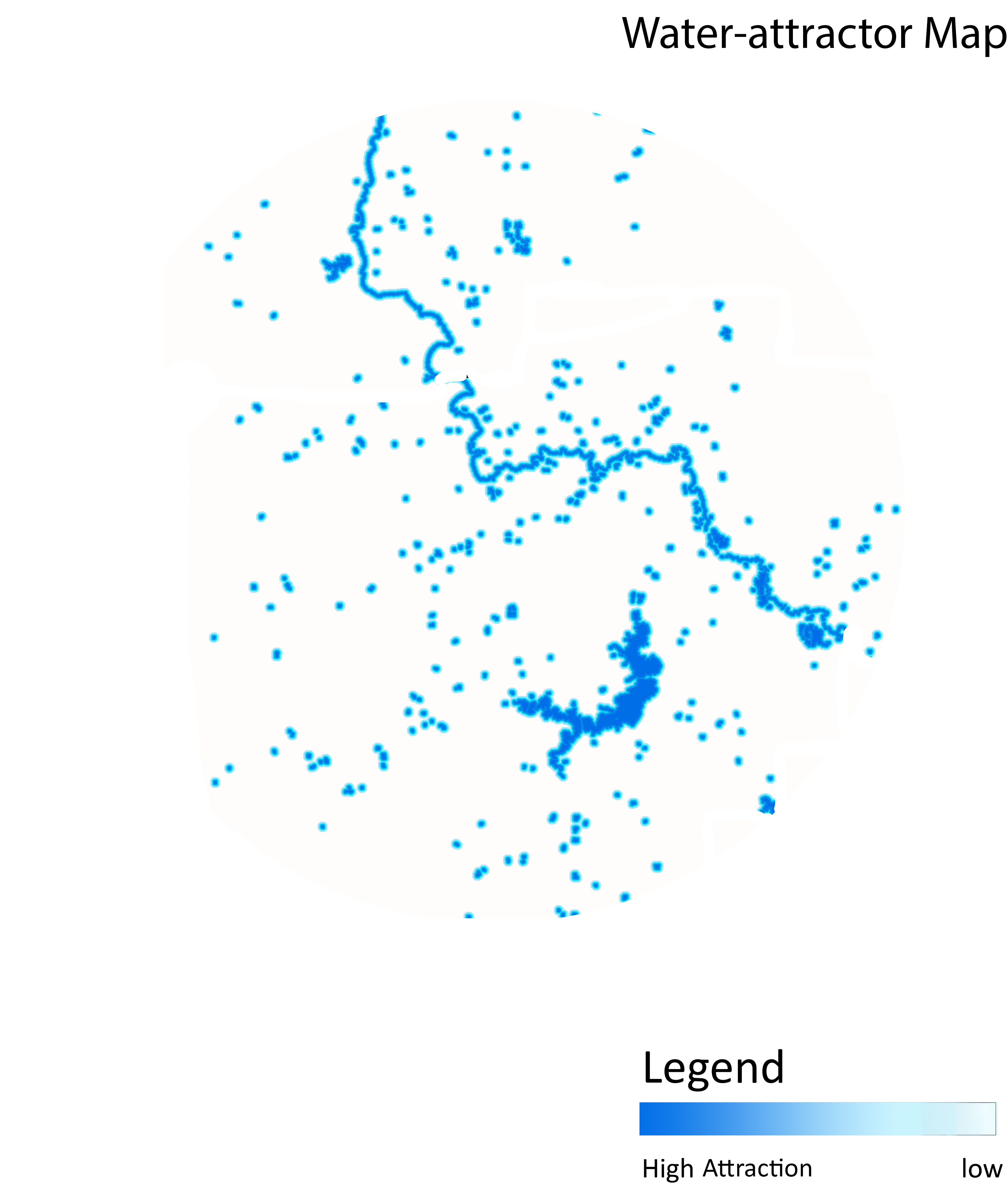 Water Attraction Map