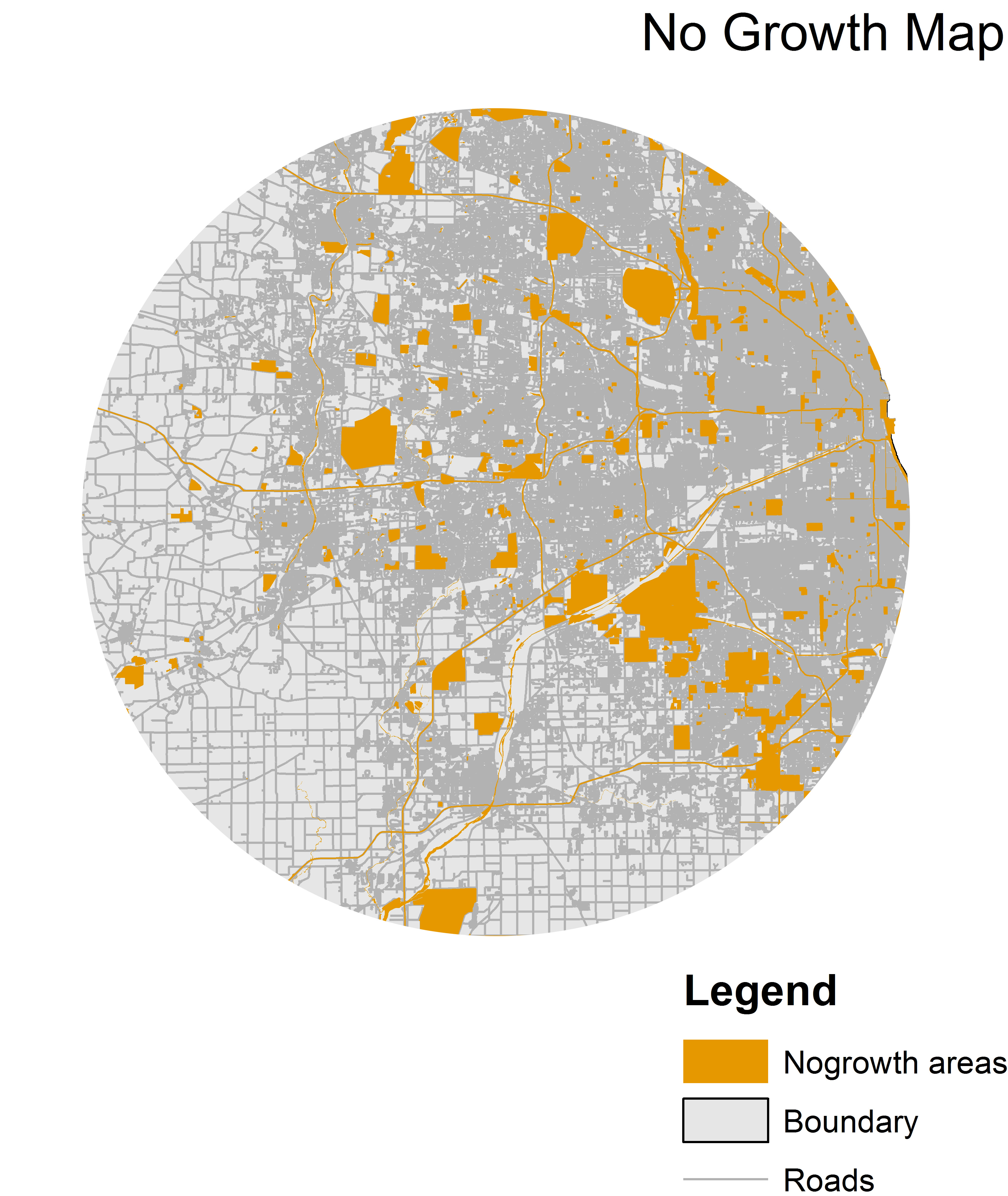 No Growth Map